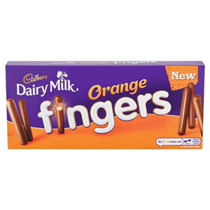 Cadbury Milk Chocolate Orange Fingers 114G