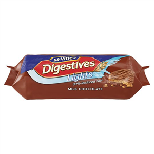 Mcvities Light Milk Chocolate Digestives 300G