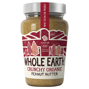 Whole Earth Organic Crunchy Peanut Butter 340G