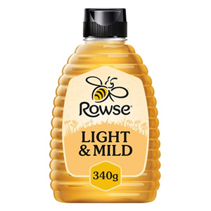 Rowse Squeezy Light & Mild Honey 340G