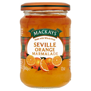 Mackays Natural Fruit Seville Orange Marmalade 340G