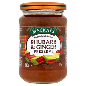 Mackays Rhubarb & Ginger Preserve 340G