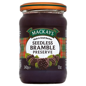 Mackays Seedless Bramble Preserve 340G (L)