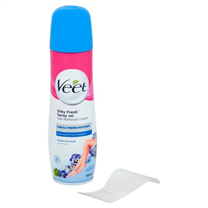 Veet Spray On Cream Sensitive 150Ml