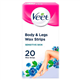 Veet Ready To Use Wax Strips Sensitive 20'S
