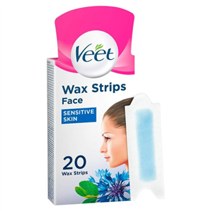 Veet Facial Wax Strips Sensitive 20'S