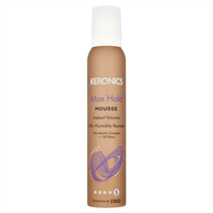 Keronics Mousse 200Ml Max Hold