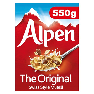 Alpen The Original Swiss Style Muesli 550G