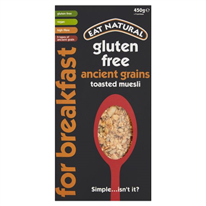Eat Natural Gluten Free Ancient Grains Muesli 450G