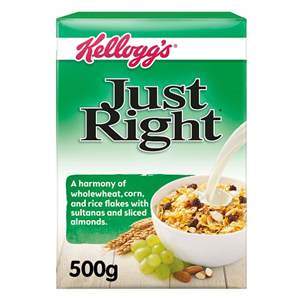 Kellogg's Just Right Cereal 500G