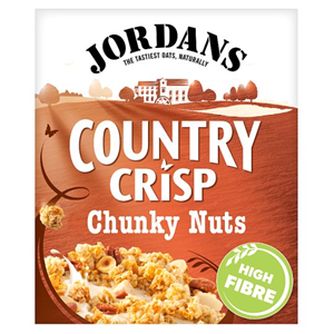 Jordans Country Crisp Chunky Nuts Cereal 500G