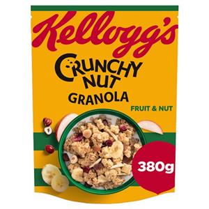 Kellogg's Crunchy Nut Fruit & Nut Oat Granola 380G