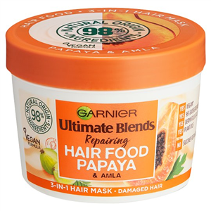 Garnier Ultimate Blends Hair Food Papaya 3In1 Mask 390Ml