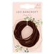Leo Bancroft Snagfree Bands Brown 15 Pack