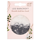 Leo Bancroft Invisible Hold Hair Bands 100 Pack