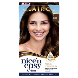 Clairol Nice ⁎ Easy Medium Brown 5 Hair Dye