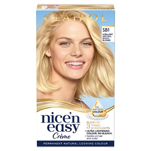 Clairol Nice ‘N Easy Ultra Light Natural Blonde Beach Sb1 Hair Dye