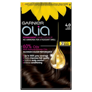 Garnier Olia 4.0 Dark Brown Permanent Hair Dye