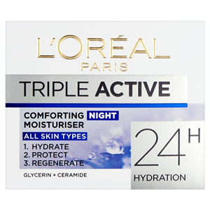 L'oreal Paris Triple Active Night Cream 50Ml