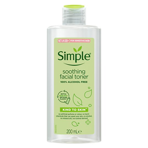 Simple Kind To Skin Soothing Face Toner 200Ml