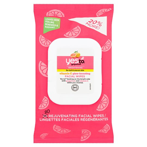 Yes To Grapefruit Rejuvenating Face Wipes 30
