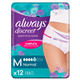 Always Discreet Normal Medium Incontinence Pants 12 Pack