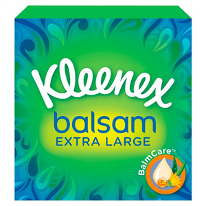Kleenex Plus Balsam Tissues 3Ply Mansize 44