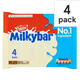 Milkybar White Chocolate Multipack 4 X25g