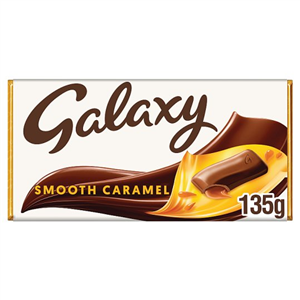 Galaxy Caramel Chocolate Bar 135G