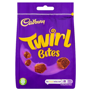 Cadbury Twirl Bites Chocolate Bag 109g