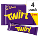 Cadbury Twirl Chocolate Multipack 4 X34g