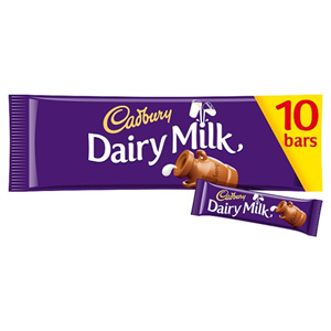 Cadbury Dairy Milk Chocolate Bars 10X29.3G