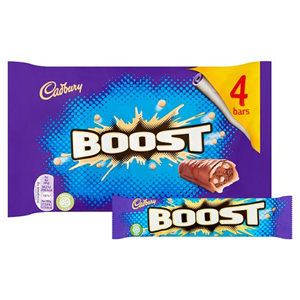 Cadbury Boost Chocolate Multipack 4 X40g