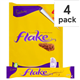 Cadbury Flake Chocolate Multipack 4 X25.6G