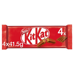 Kit Kat 4 Finger Milk Chocolate Multipack 4 X41.5G