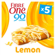 Fibre One Lemon Drizzle Reduced Sugar Squares 5 X 24G