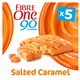Fibre One Reduced Sugar Salted Caramel Squares 5X24g