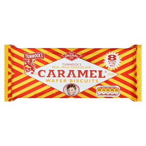 Tunnocks Milk Chocolate Caramel Wafer 240G