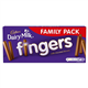 Cadbury Dairy Milk Fingers Biscuits 189G