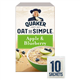Quaker Oat So Simple Apple & Blueberry Porridge 10 X36g
