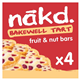 Nakd Bakwell Tart Bars 4 Pack 140G