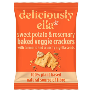 Deliciously Ella Veggie Sweet Potato Crackers 100G