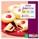Tesco Free From Cherry Bakewell Tarts 4 Pack