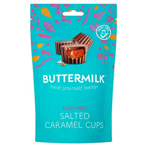 Buttermilk Dairy Free Salted Caramel Cups 100G