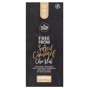 The Free From Kitchen Co. Salted Caramel Chocolate Slab 100G