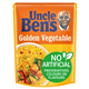 Uncle Bens Microwave Golden Vegetable Rice 250G