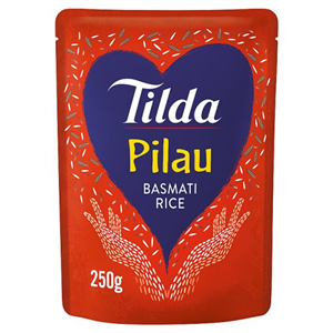 Tilda Pilau Steamed Basmati Rice Classic 250G