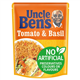 Uncle Bens Microwave Tomato And Basil Rice 250G
