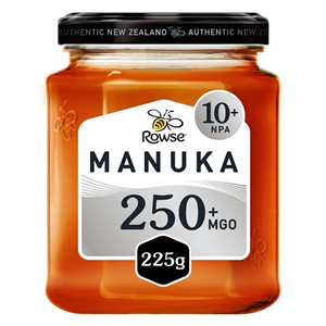 Rowse Authentic Manuka New Zealand Honey 250+ Mgo 225G
