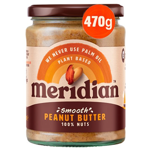 Meridian 100% Smooth Peanut Butter 470G